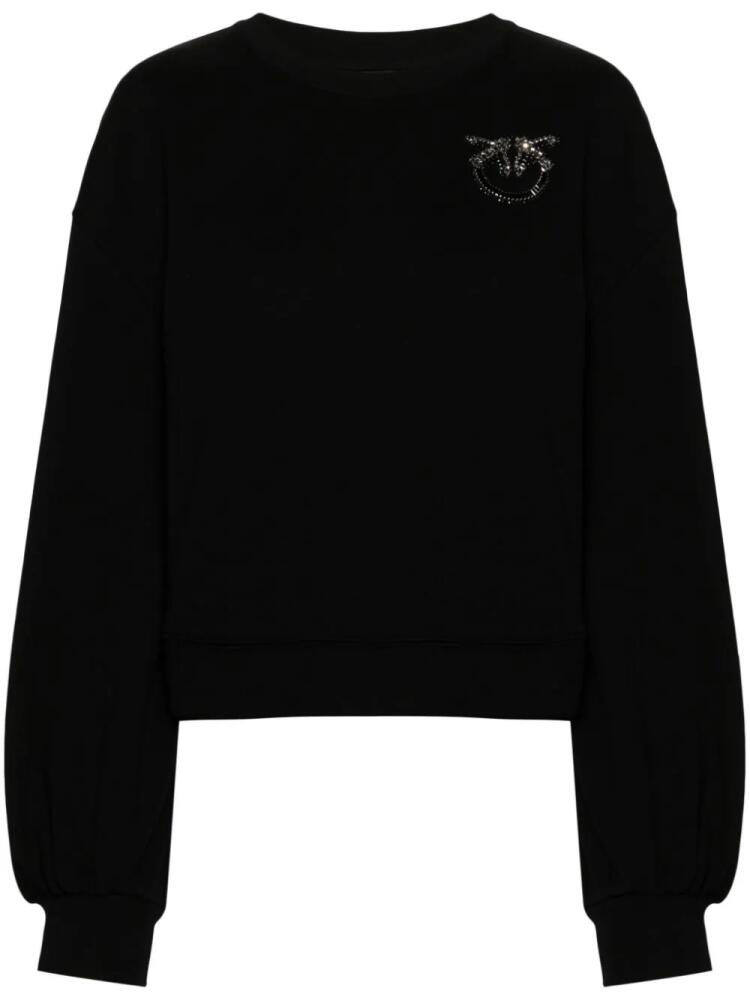 PINKO Love Birds sweatshirt - Black Cover