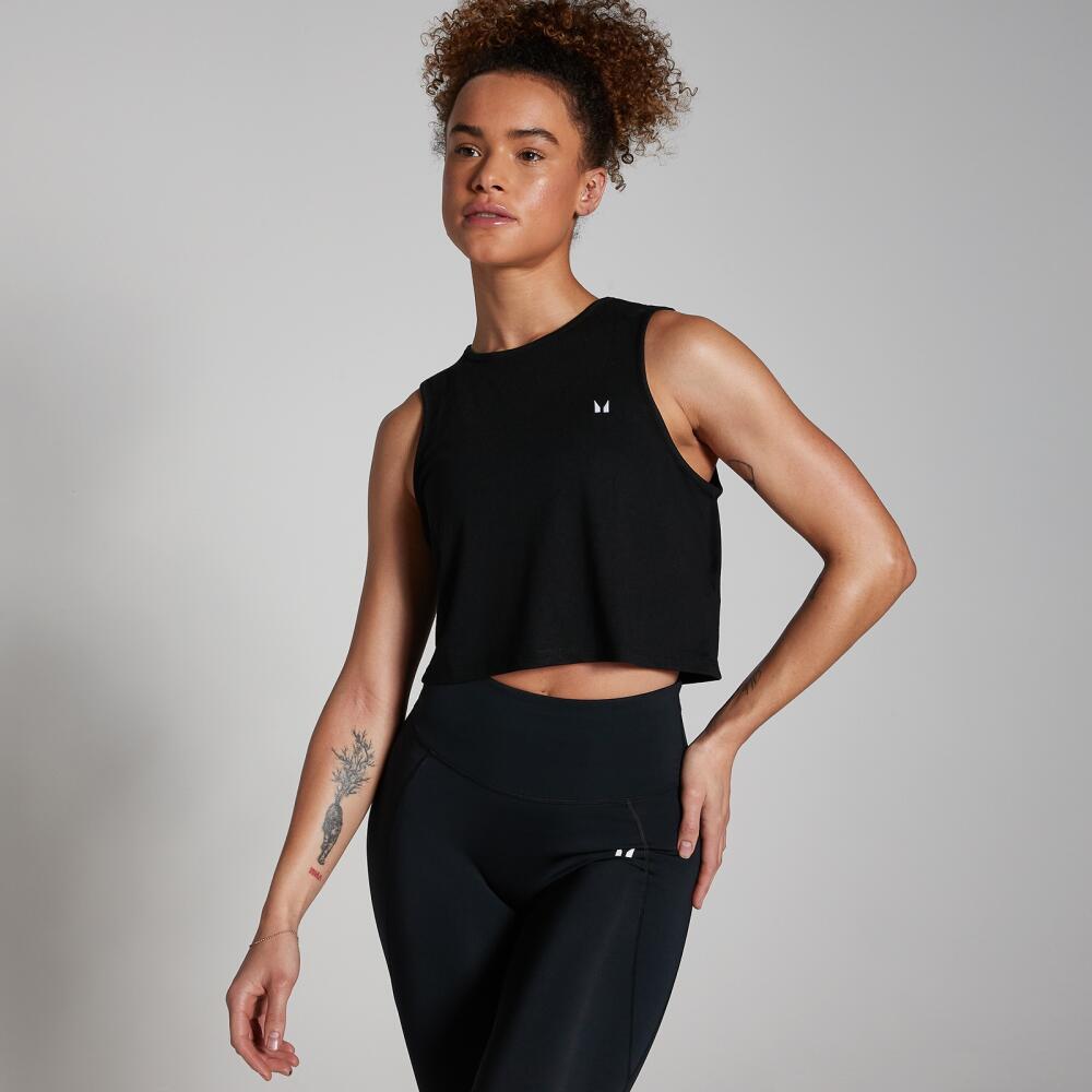 MP Women's Training Cropped Vest - Black Cover