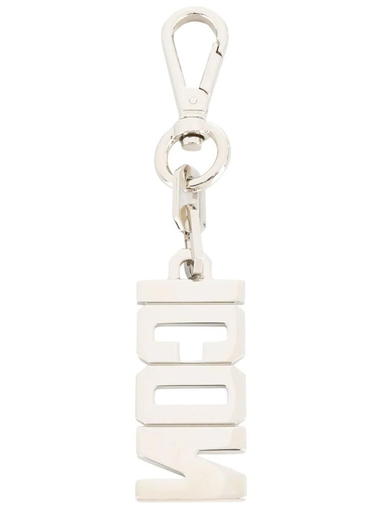 DSQUARED2 Icon logo key ring - Metallic Cover