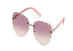 Guess Factory Bordeaux Gradient Square Ladies Sunglasses Cover