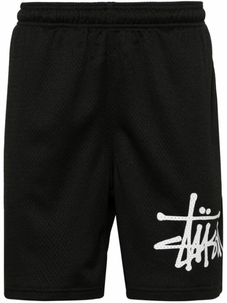 Stüssy Mesh Short Big Basic shorts - Black Cover