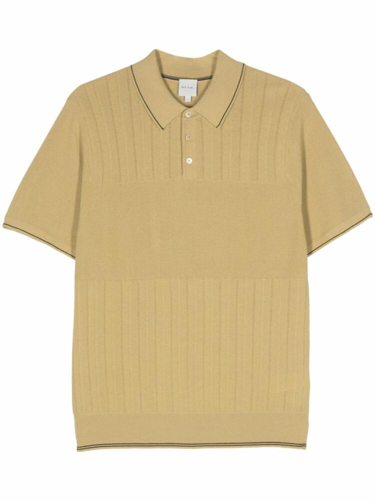 Paul Smith knitted cotton polo shirt - Green Cover