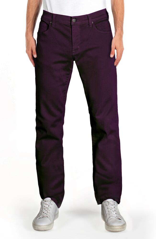 Fidelity Denim Jimmy Slim Straight Leg Jeans in Fall Berry Cover