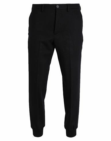 Prada Man Pants Black Cashmere, Virgin Wool Cover