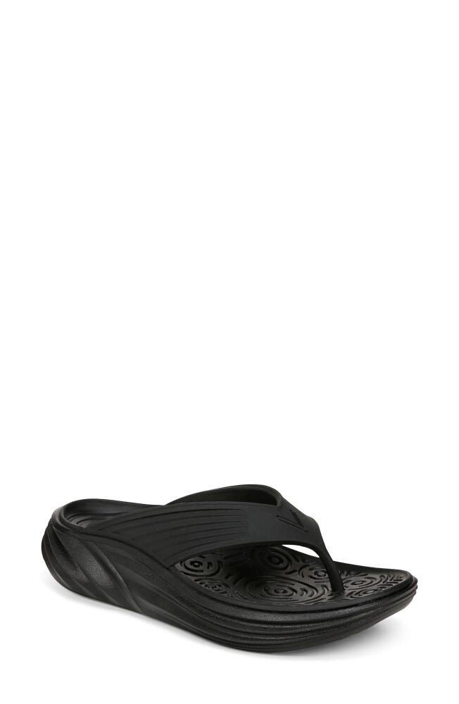 Vionic Tide RX Flip Flop in Black Cover