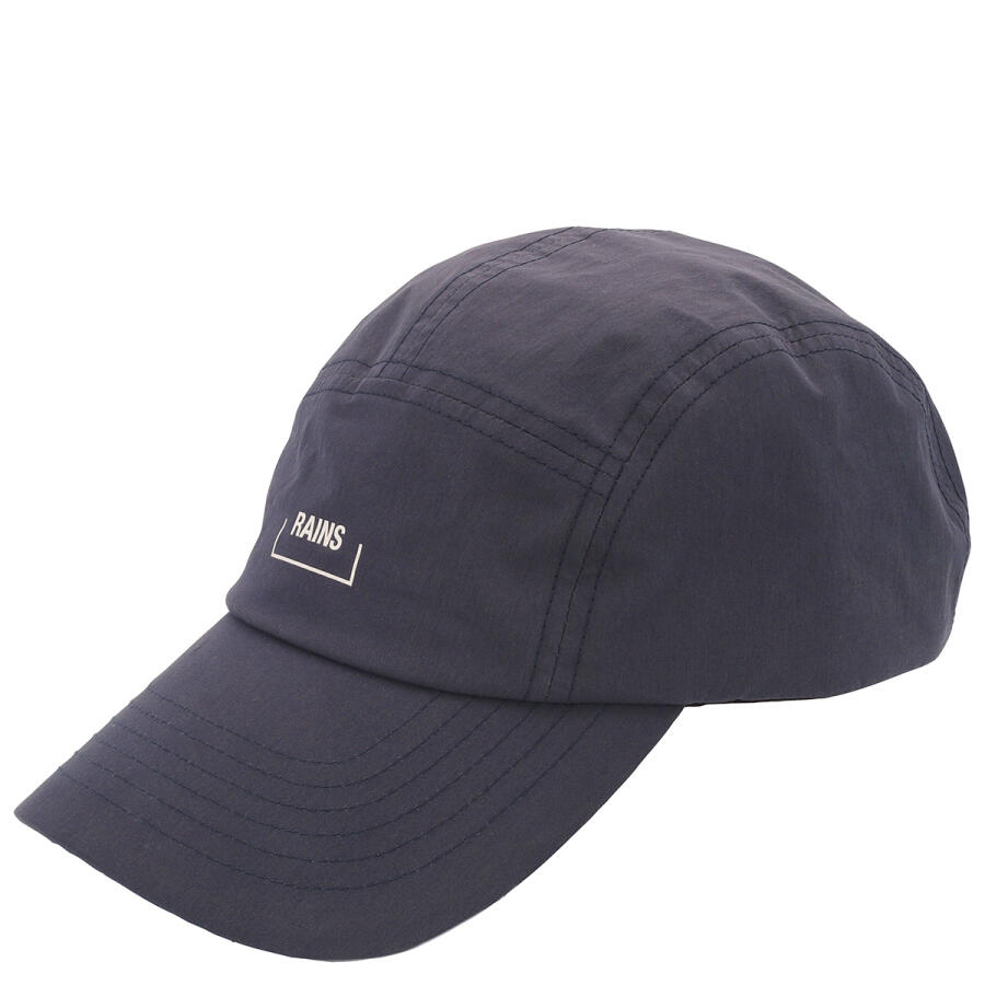 Rains Logo Embroidered Garment Cap in Navy Cover