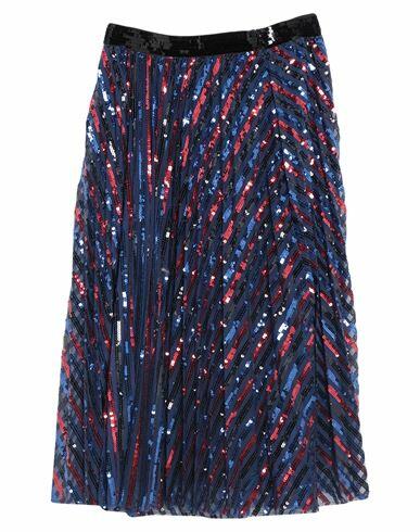 Philosophy Di Lorenzo Serafini Woman Midi skirt Blue Polyester Cover