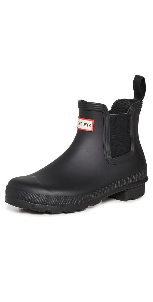 Hunter Boots Original Chelsea Boots Black Cover