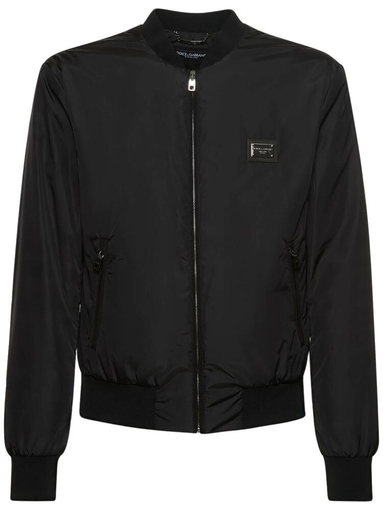 DOLCE & GABBANA Essential Logo Casual Jacket Cover