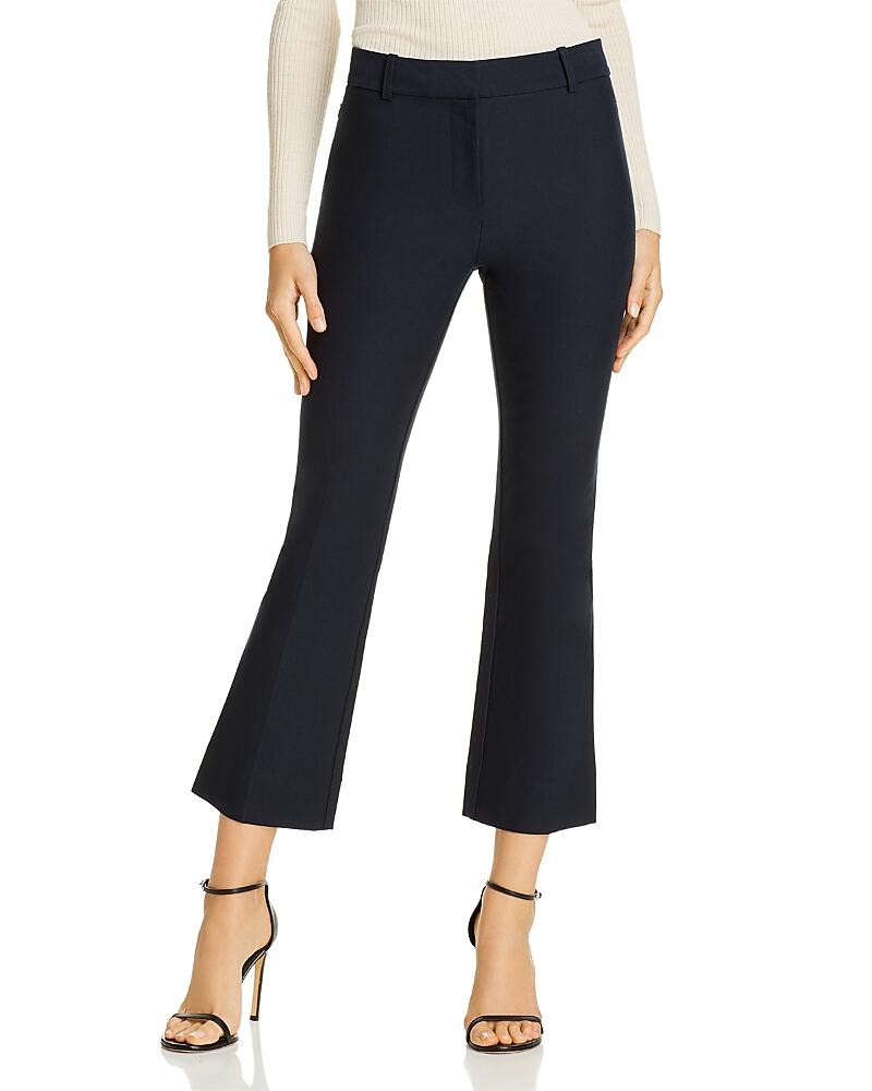 Derek Lam 10 Crosby Cropped High Waist Flared Pants Cover