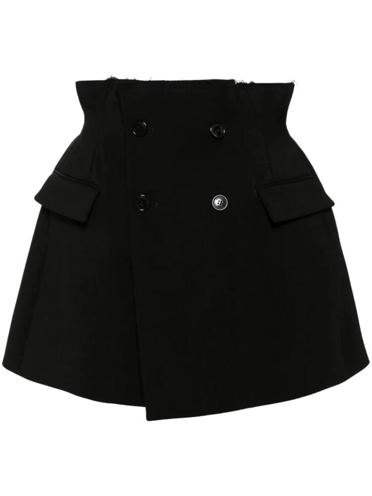 VETEMENTS pocket mini skirt - Black Cover