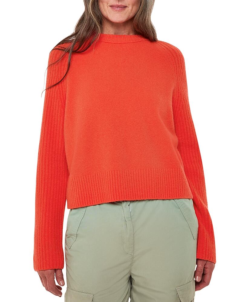 Whistles Mixed Rib Funnel Neck Sweater Cover