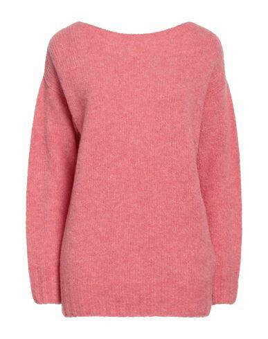 Gentryportofino Woman Sweater Pastel pink Virgin Wool, Polyamide Cover