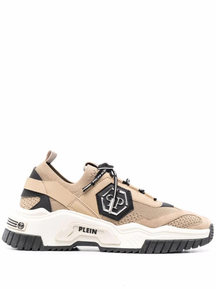 Philipp Plein vegan Predator low-top sneakers - Brown Cover