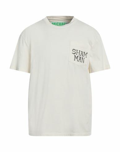 Jw Anderson Man T-shirt Ivory Cotton Cover