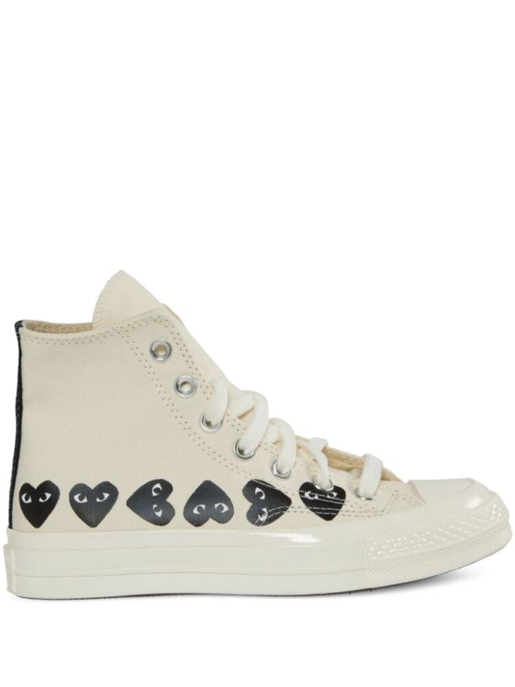 Comme Des Garçons x Converse Play high-top sneakers - Neutrals Cover