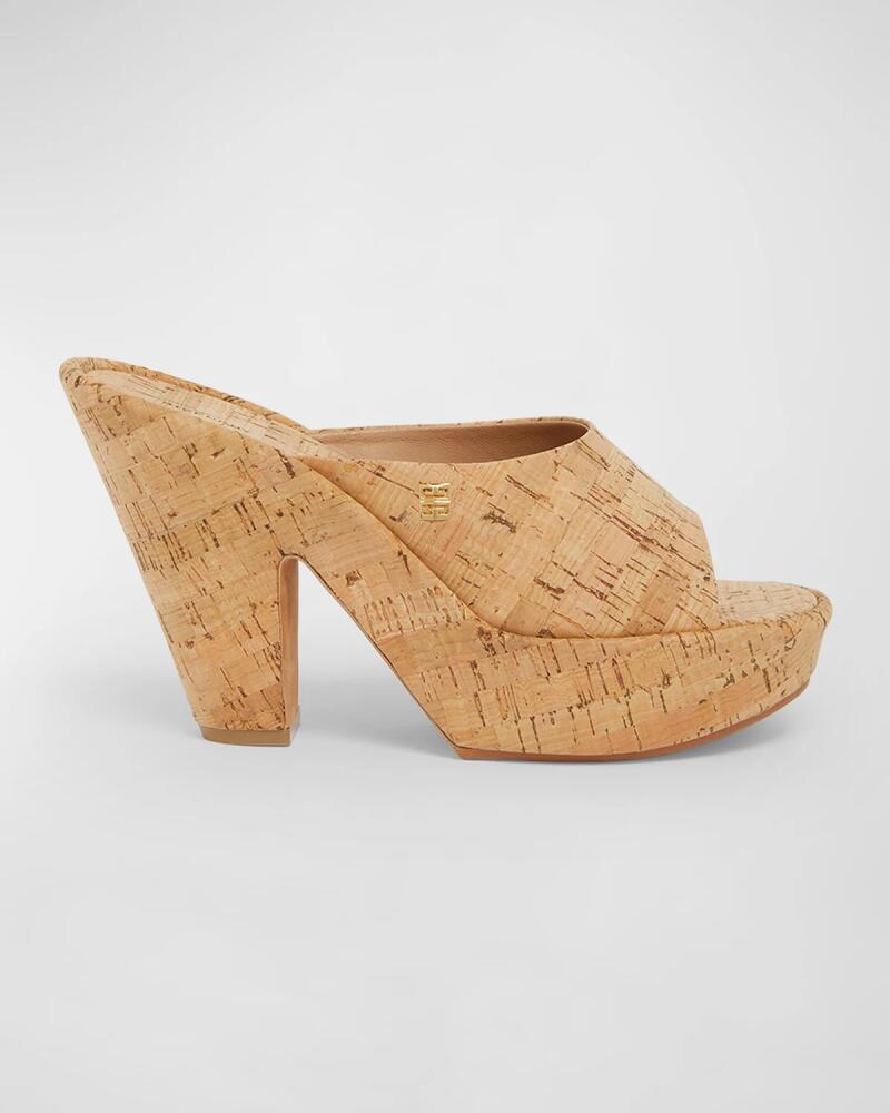 Givenchy Doll Cork Platform Mules Cover