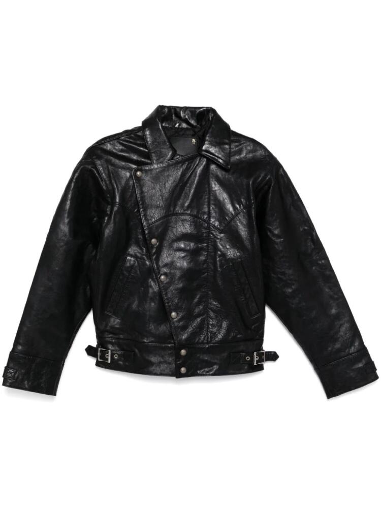 R13 asymmerical stud jacket - Black Cover