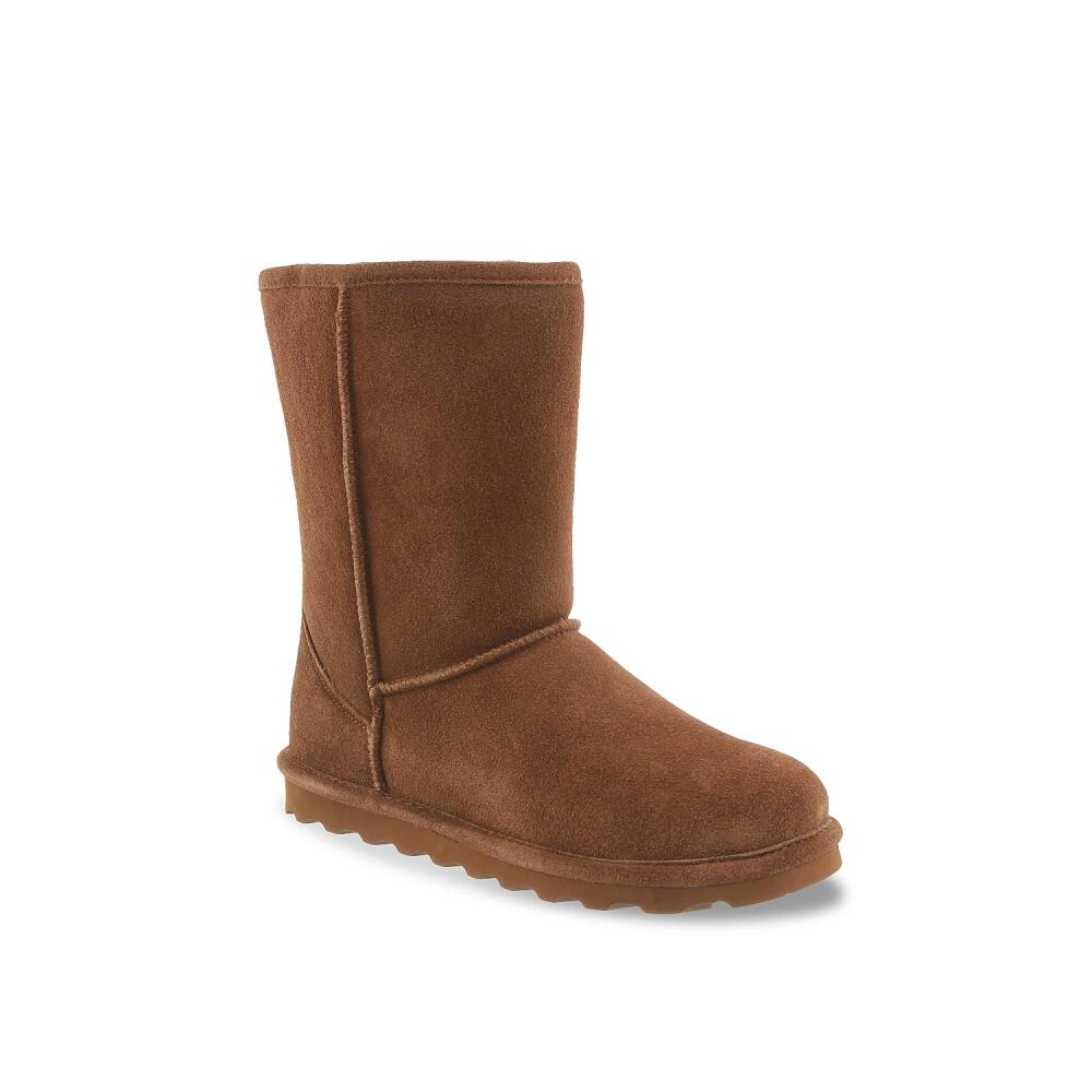 Bearpaw Wide Width Elle Short Boot | Women's | Cognac Cover