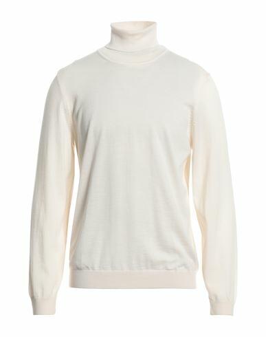 Boss Hugo Boss Man Turtleneck Beige Virgin Wool Cover