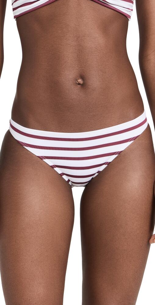 A. L.C. Amber Bikini Bottoms Off White/Syrah Cover