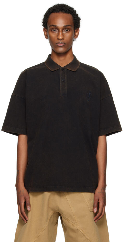 JW Anderson Brown Anchor Polo Cover