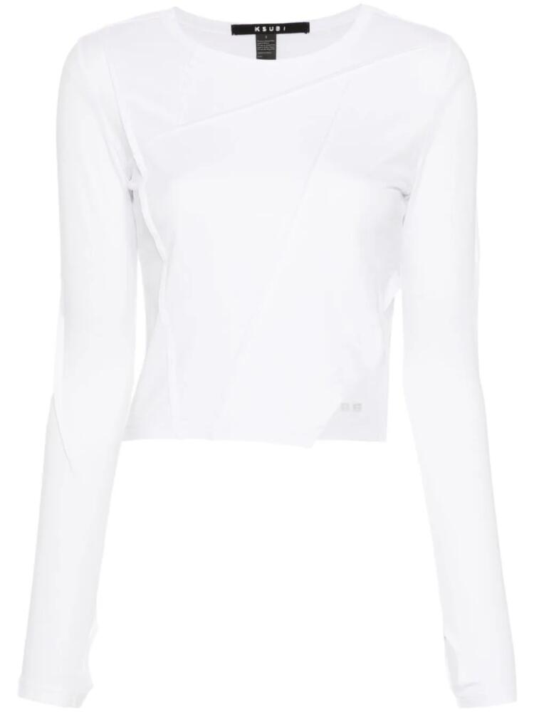 Ksubi Fragment patchwork T-shirt - White Cover