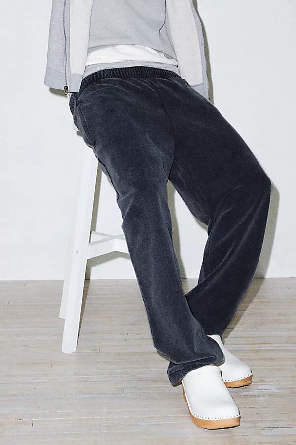 BDG Bonfire Straight Leg Sweatpant in Washed Black Cover