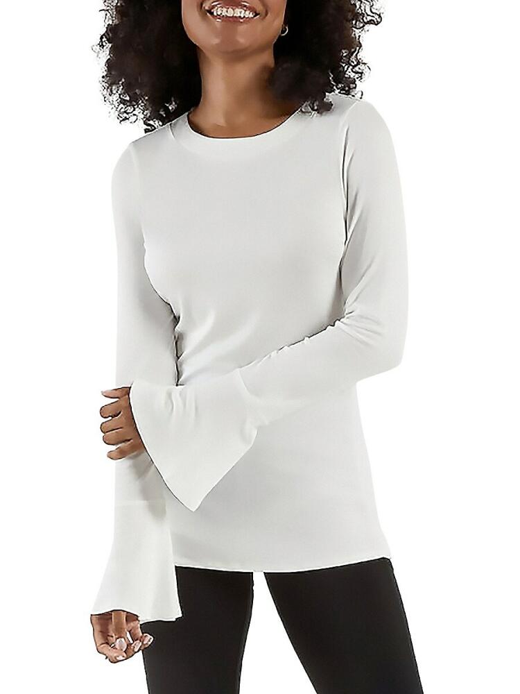 Capsule 121 Women's Polaris Flare Sleeve Top - White Cover