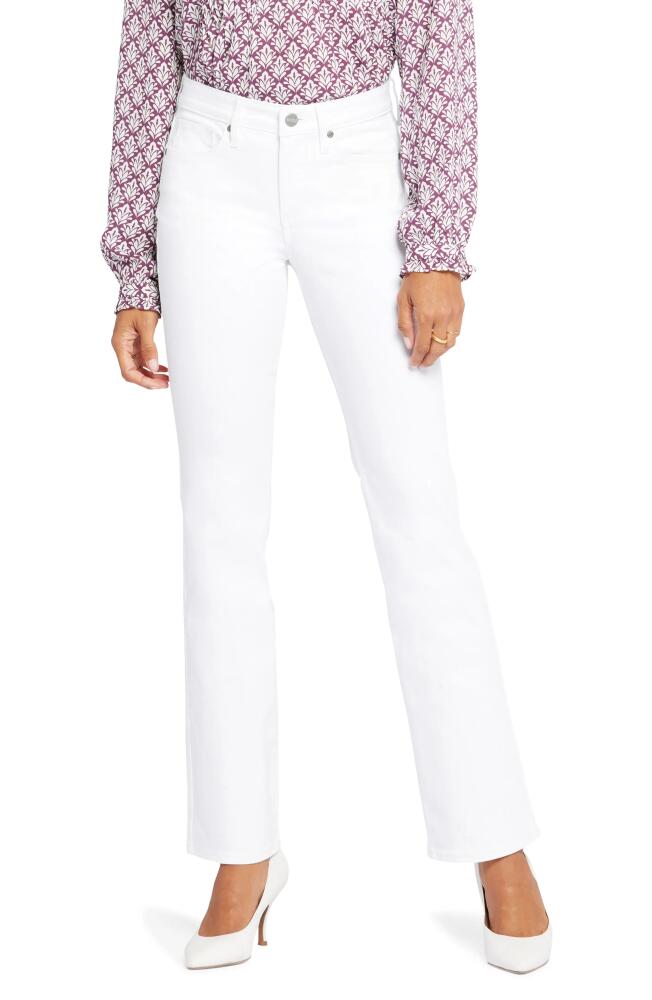 NYDJ Barbara Bootcut Jeans in Optic White Cover