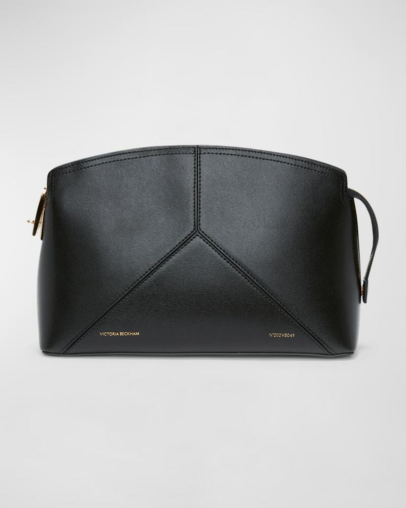 Victoria Beckham Zip Leather Clutch Bag Cover