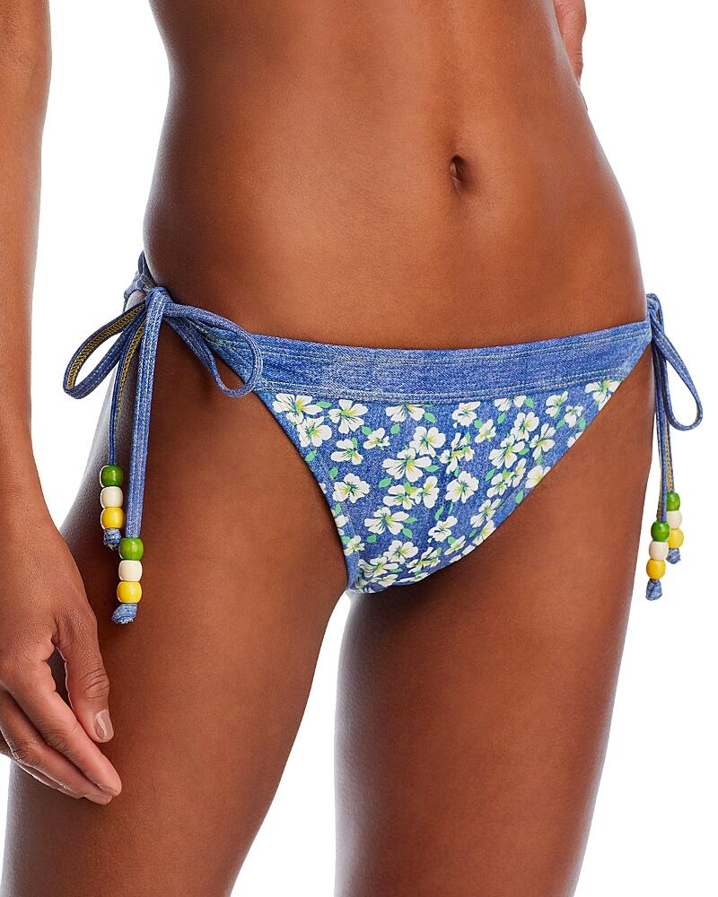 Shoshanna Bloom Side Tie Bikini Bottom Cover