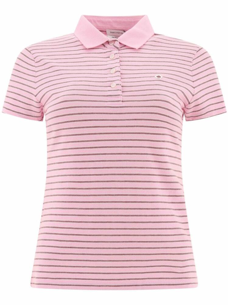 Saks Potts Venus polo top - Pink Cover