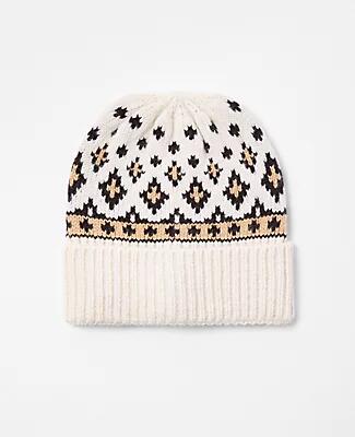 Ann Taylor Fair Isle Hat Cover