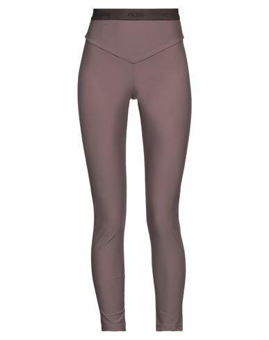 Gcds Woman Leggings Dove grey Polyamide, Elastane Cover