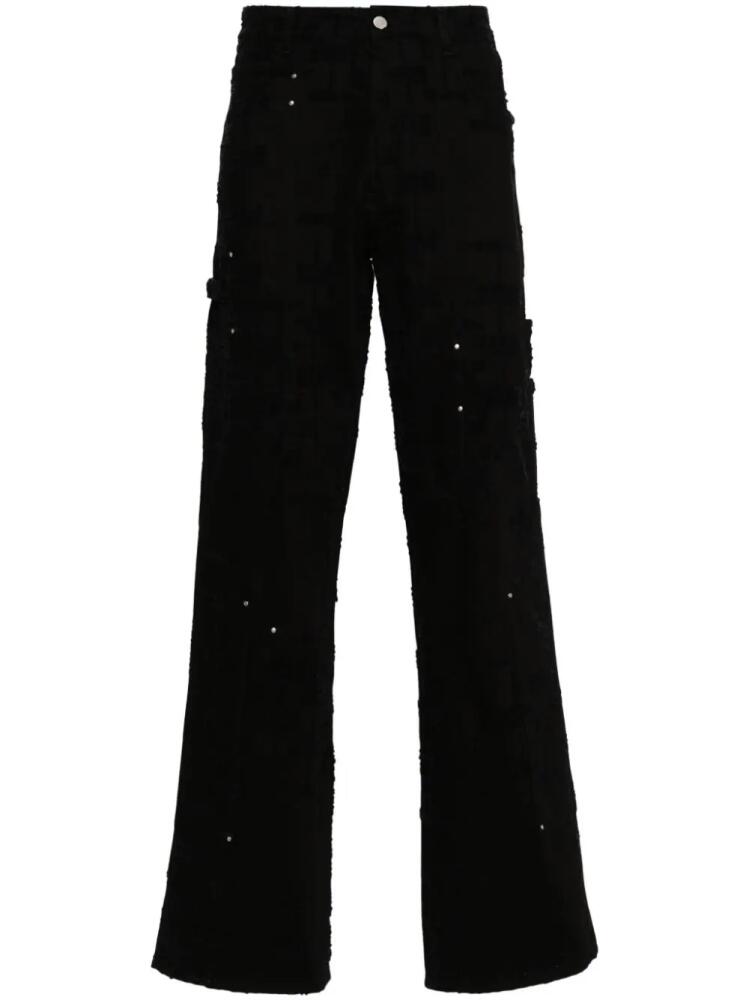 HELIOT EMIL Bicoid straight-leg jeans - Black Cover