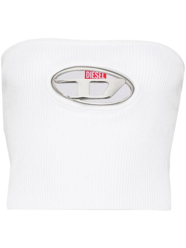 Diesel M-Clarksville-A ribbed top - White Cover