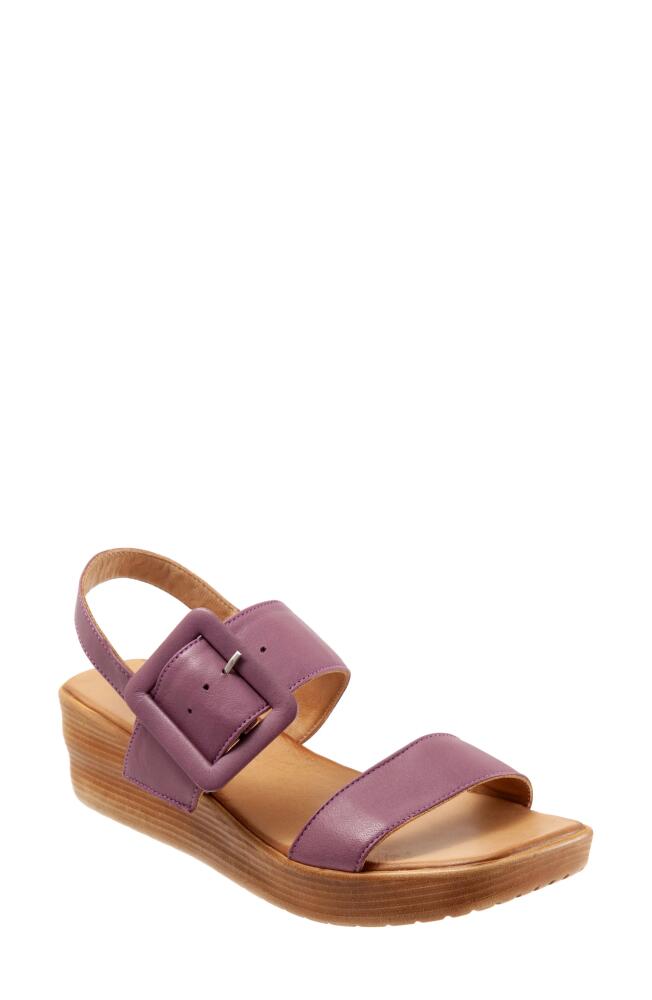 Bueno Marcia Slingback Wedge Sandal in Mauve Cover