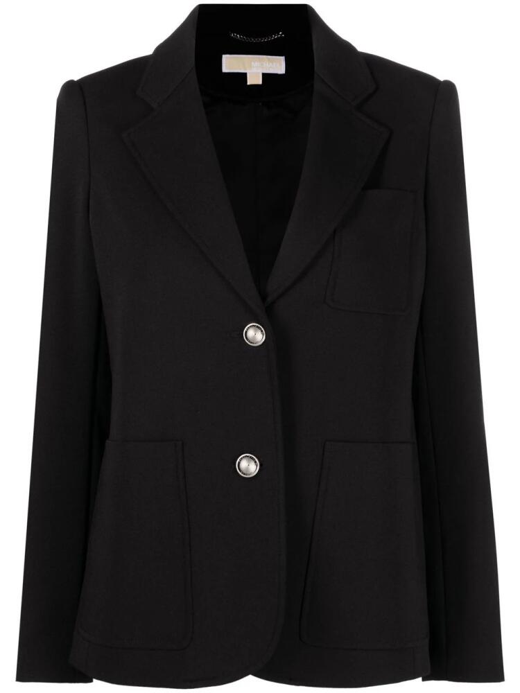 Michael Michael Kors long-sleeve blazer - Black Cover