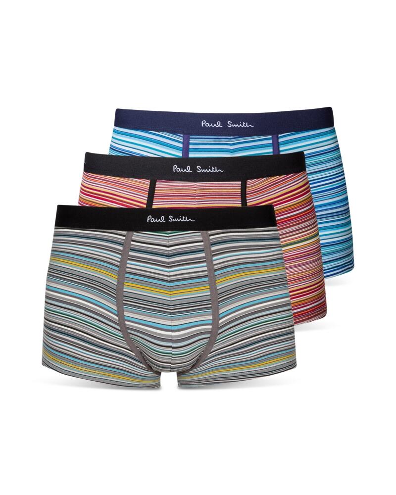 Paul Smith Mixed Signature Stripe Trunks, 3-Pack Cover