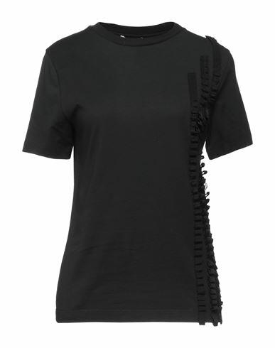 Ferragamo Woman T-shirt Black Cotton, Viscose Cover