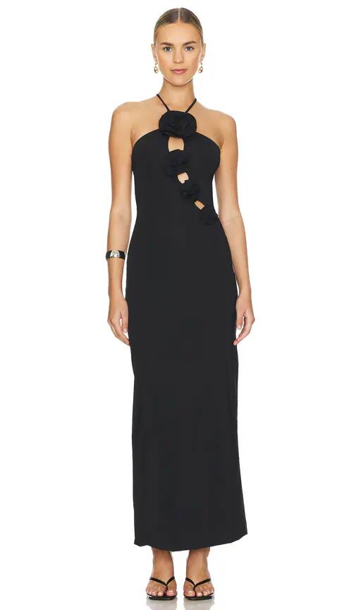 Maygel Coronel Liri Dress in Black Cover