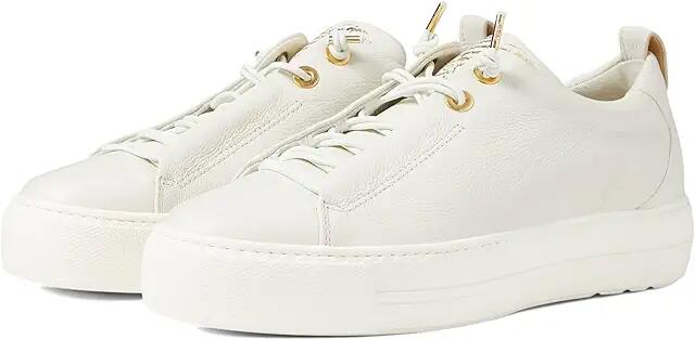 Paul Green Faye Sneaker (Ivory Leather) Women's Shoes Cover