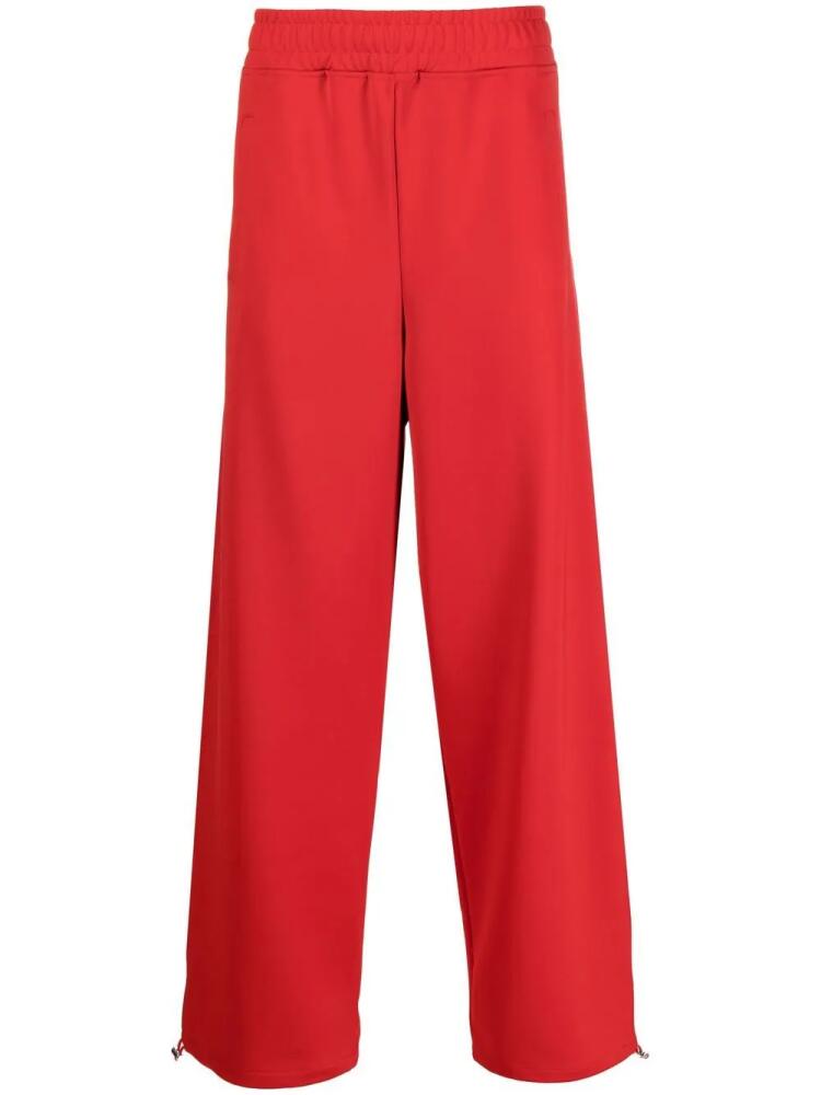 JW Anderson drawstring -cuff track pants - Red Cover