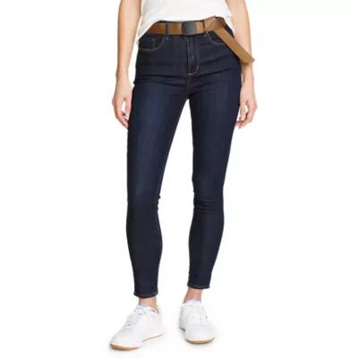 Eddie Bauer Women's Voyager High-Rise Skinny Jeans - Slightly Curvy Cover