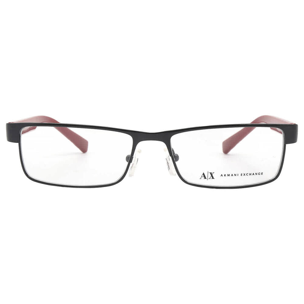 Armani Exchange Demo Rectangular Mens Eyeglasses Cover