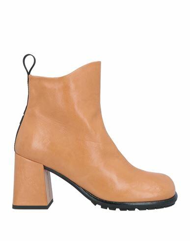 181 Woman Ankle boots Tan Soft Leather Cover