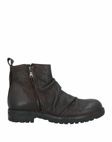 Jp/david Man Ankle boots Dark brown Leather Cover