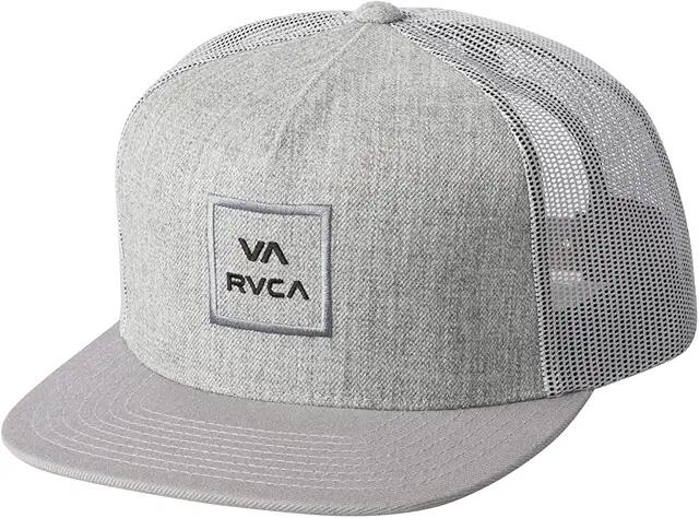 RVCA Va All The Way Trucker (Heather Grey/Black) Caps Cover