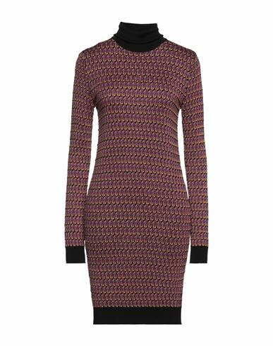 Dsquared2 Woman Mini dress Fuchsia Wool, Viscose, Polyester Cover